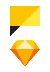 gallery and sketch logos